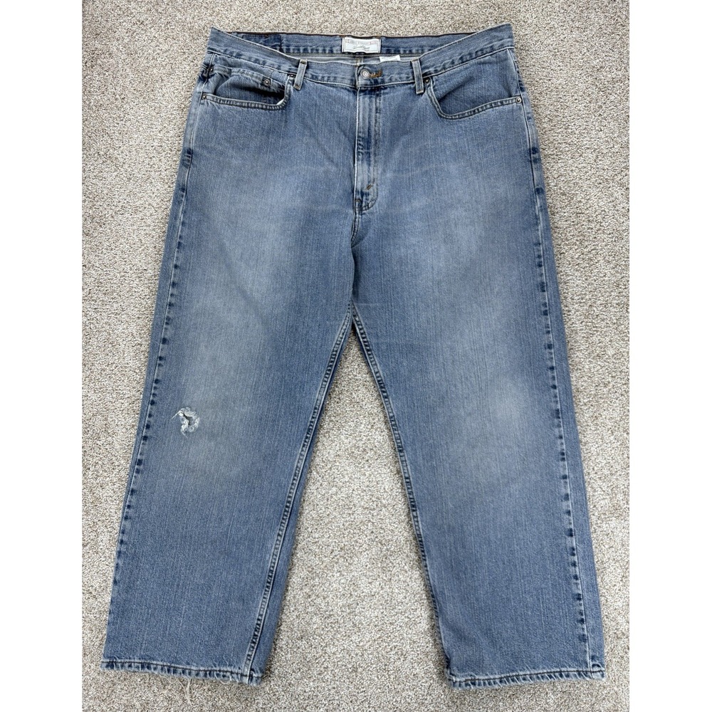 Vintage Levis Signature Jeans Mens 40x29* Blue‎ Loose Straight Relaxed 2004 Y2K